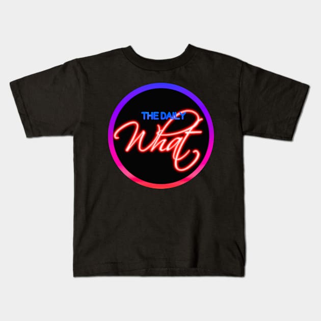 Daily What Logo Kids T-Shirt by WhatKast